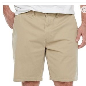 Foundry Big & Tall Khaki Shorts (size 48)